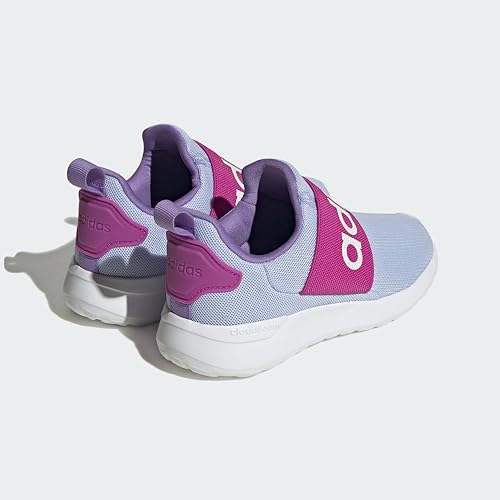 Image of adidas Unisex-Child Lite Racer Adapt 4.0 Blue Dawn /Lucid Fuchsia /Violet Fusion 5.5