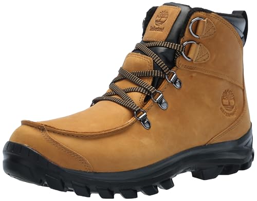 Image of Timberland Men's Chillberg Mid Lace Up Waterproof Hiking Boot, Wheat-NEW 2024, 7.5 Medium