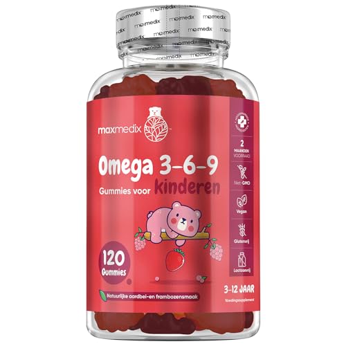 Omega 3 6 9 gummies voor kinderen maxmedix 120 vegan gummies