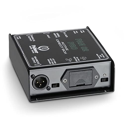 Palmer PAN 02 PRO Aktive DI-Box für professionelle Audioanwendungen