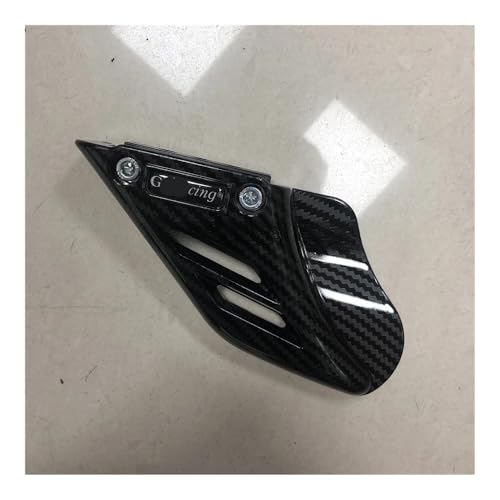 Protecteur latéral moteur moto Street Triple 765 S R RS et 675R look carbone