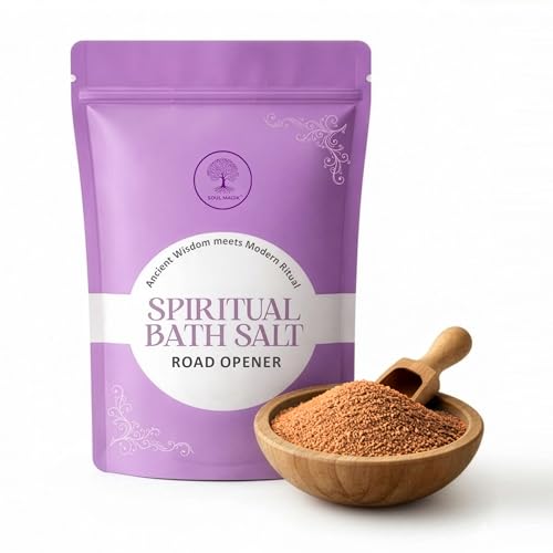Image of Pure & Natural Road Opener Spiritual Bath Salt 200g | Spiritual Bath for Clearing Obstacles & Attracting Opportunities Aura Cleansing, Positive Energy & Manifestation Ritual Bath