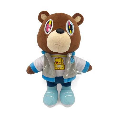 Adenzai Kanye Bear 10 Inch Cute Plush Bear Stuffed...