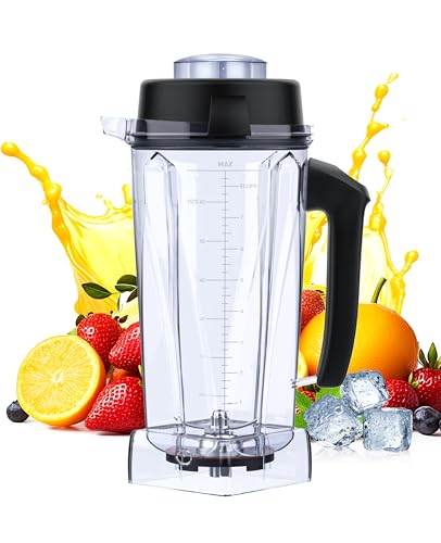 64oz Blenders Container for Vitamix replacement Pitcher Container Jar Cup Food Processor Accessories...