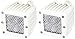 Rigid Industries 60251 M-Series 60° Dually Lens LED Light, (Set of 2)