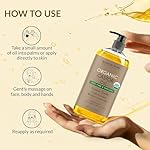 Majestic Pure Organic Castor Oil 8 Fl Oz - 100% Pure and Natural - Premium Grade Carrier Oil - Hair, Eyelashes and Eyebrows - Hair Oil and Body Oil - Cold Pressed - Hexane Free - Image 2