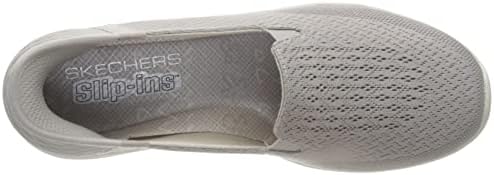 SKECHERS Women's Reggae Fest 2.0-Guiding Light Slip-INS Loafer, Taupe, 7.5 | Image 2