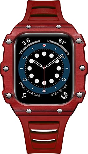 Bracelet montre fibre de carbone Apple Watch pour le sport et le bureau