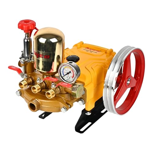 Image of HYCO Agriculture Power Sprayer Pump HTP NO 80 for Car, Bike Washer, Agriculture Tractor Mounted Sprayer, High Pressure Stainless Steel