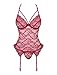 Produktbild Obsessive Damen Straps-Corsage mit String M1728 L-XL