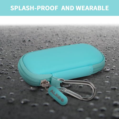 Image of USB Flash Drive Case, SD Card /Thumb Drive /Memory Cards Holder, Bag Only | SDXC /SDHC Storage, Electronic Accessories Organizer for SanDisk / for Samsung, for Students /IT /Office /School /Travel, Mint