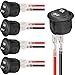 5pcs Round Rockers Switches Automotive Electronics Switches for Home Appliance & Industrial Equipment Control Panel Communication Equipment Switches