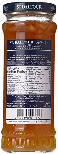 St. Dalfour -Ginger and orange Marmalade 24*284Gr