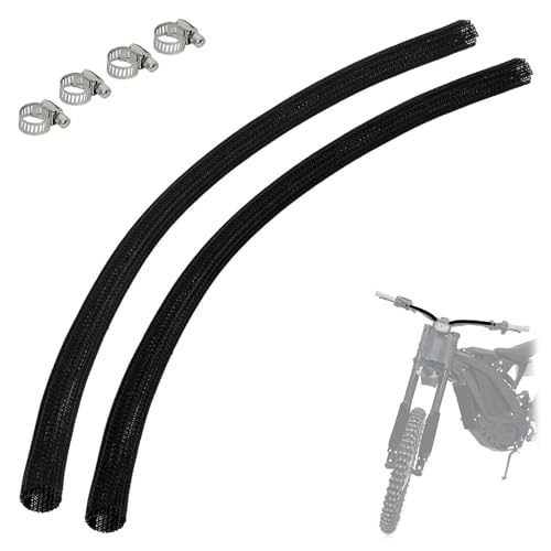 Protector de cable para Talaria Sting MX4, MX3 y Surron: tubo protector negro de 4/5"