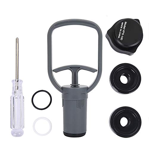 Underwater Vacuum Pump,VPS-100 Portable Waterproof Vacuum Alarm Camera Vacuum Pump Test System,Ideal Tool for Underwater Housing Case Sealing Testing
