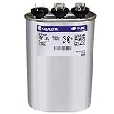 GE Genteq Oval Capacitor 30 5 uf MFD 370 Volt Z97F9681 97F9681