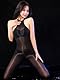 KUAIQI Sexy Body Dessous, Damen Nylon Bodystocking Catsuit, Women Bodysuit Sleepwear Sleeveless, Ouvert Sexy GläNzende öL GanzköRper Strumpfhose Plus Size，Für Sex Party Clubwear