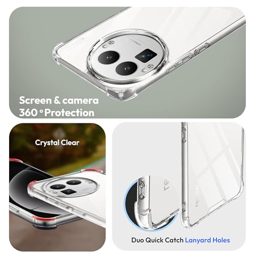 Image of KAPAVER Essential Back Cover Case Compatible with Realme GT 8 Pro (PC+TPU) (Realme GT 8 Pro - Clear)