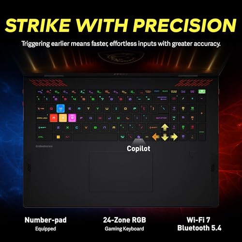 MSI Titan GT77 HX gaming laptop