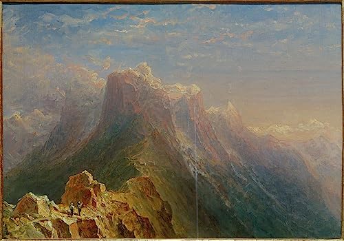 Impression sur toile grand format pour transformer un mur vide en paysage alpin