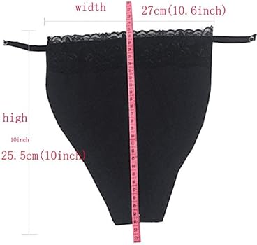 3 stuks oversized dameskant clip-on mock hemdje beha invoegen overlap bescheidenheid paneel, plus maat vest voor C D E F Cup, Zwart Wit Navy, Eén maat
