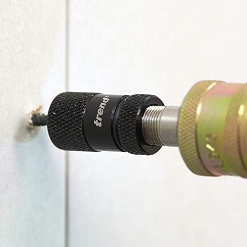TREND SNAP/MAG Bit Holder with Extra Magnetic Ring to Hold Screws securely, Silver