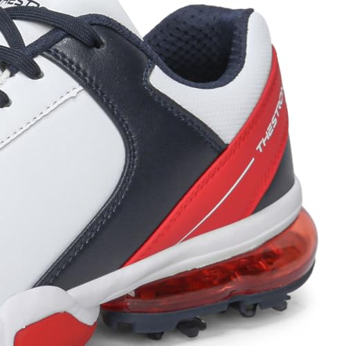 Image of Spikes Golf Shoes Men Training Golf Sneakers Comfortable Walking Footwears for Golfers