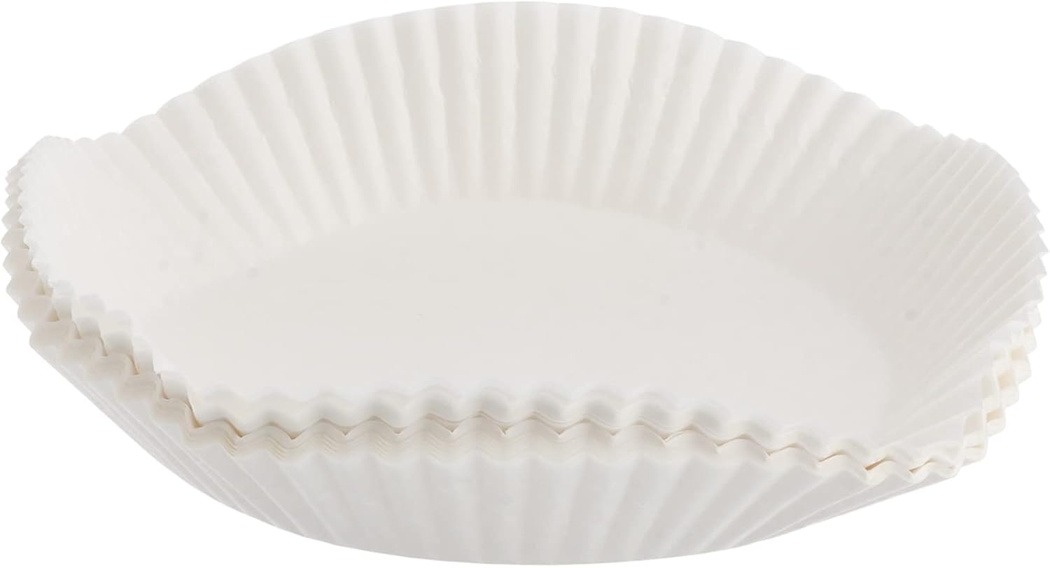 50Pcs Round Oilproof Baking Liners Disposable Paper Liners for Air Fryer Non Stick Design for Easy Cleaning and Food Integrity for Baking 50Pcs Round Oilproof Baking Liners Disposable Paper Liners for Air Fryer Non Stick Design for Easy Cleaning and Food Integrity for Baking