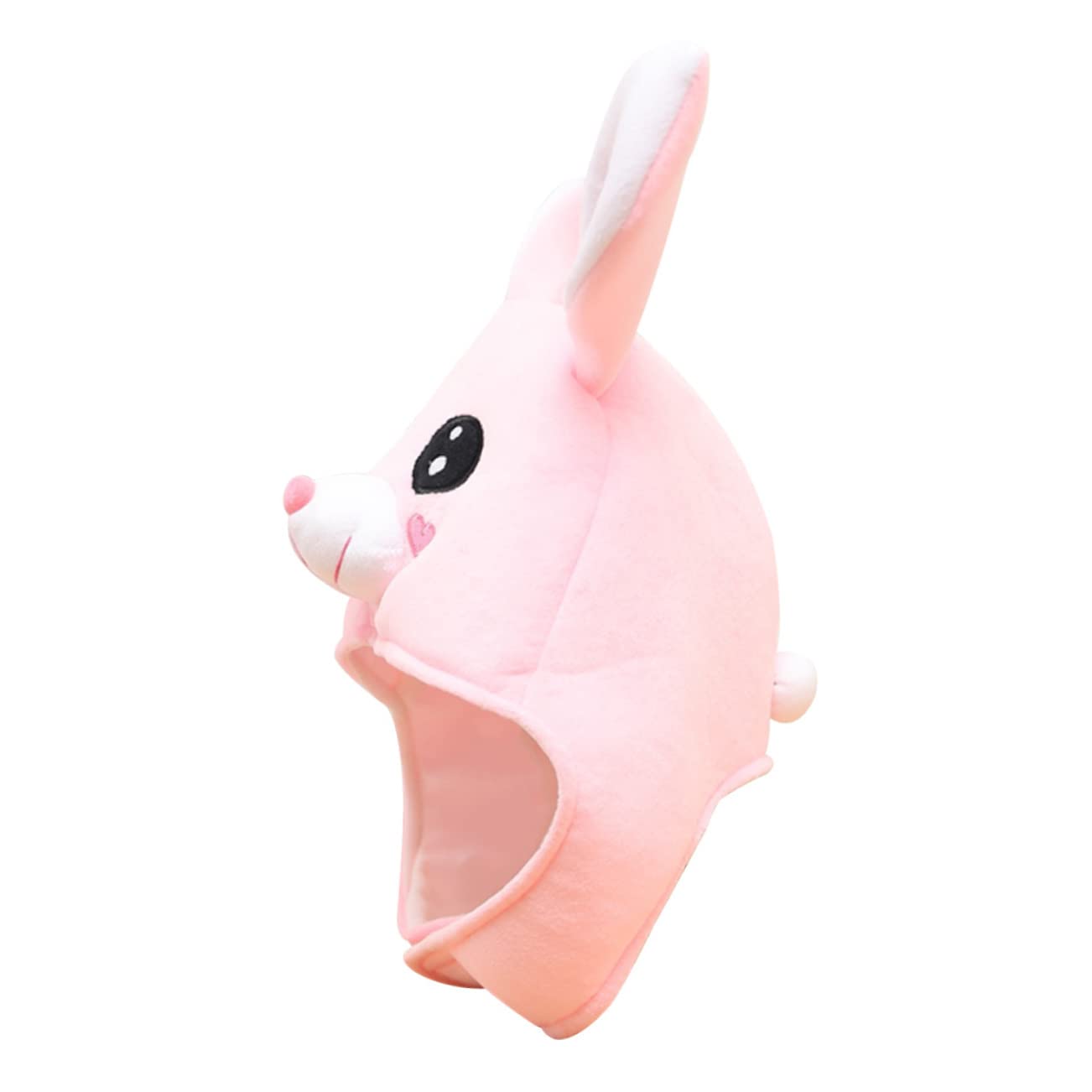 TOYANDONA 3piezas Sombrero De Conejo Con Orejas Para Adultos Gorro Divertido De Peluche Para Fiestas y Fotografía Accesorio De Disfraz De Pascua y Cosplay