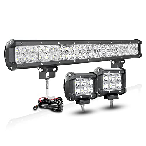 Focos LED tractor y barra para iluminación de vehículos todoterreno