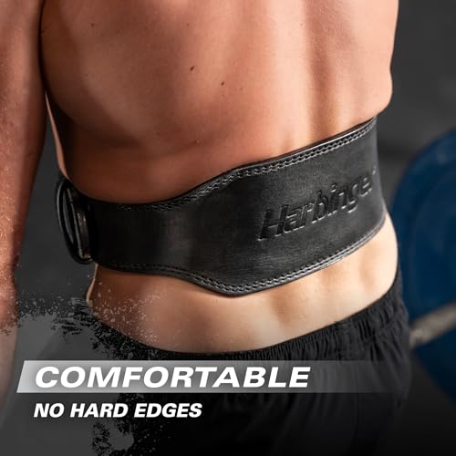 Cinturón de levantamiento Harbinger de 7 mm para proteger la zona lumbar 5