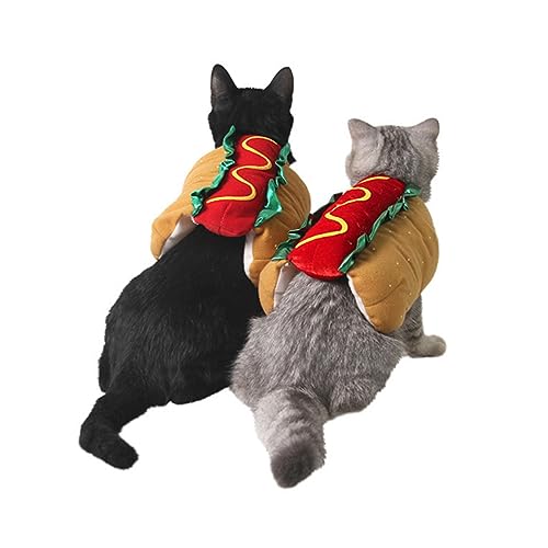 Disfraz de perro Hot Dog para Halloween y Navidad XXS