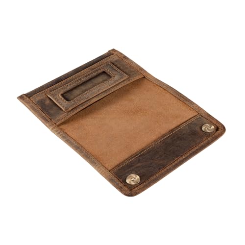 Pitillera STILORD 'Bill' de cuero vintage hecha a mano para tabaco de liar 6