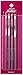 Susan Bates Silvalume Aluminum Crochet Hook, Set of 4