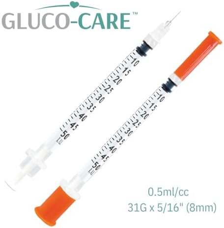GLUCO-CARE 0.5 ml/cc Syringes 31G x 5/16’’ (8mm), 100/box - View 4