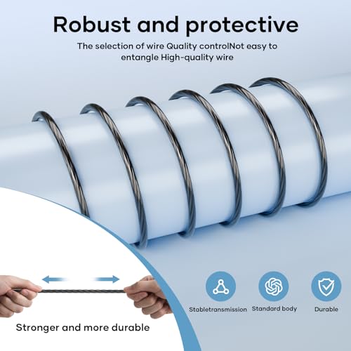 Wired Earbuds with Microphone 5 Pack, in-Ear Headphones with Heavy Bass, High Sound Quality Earphones Compatible with iPad, Laptop, MP3, Android Smartphones, Fits All 3.5mm Jack Device