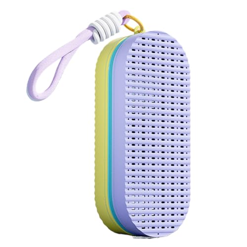 para gafas de natación, fundas de silicona, de protección para gafas de natación con cordón, soporte para gafas junto a la piscina, organizador de almacenamiento portátil para