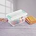 Sterilite 19628604 Medium Clip Clear Storage Box With Latched Lid - 11