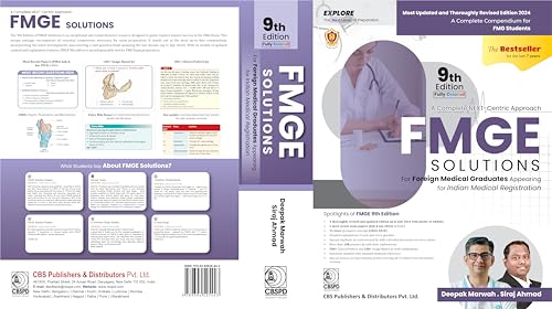 Image of A Complete Next Centric Approach Fmge Solutions For Foreign Medical Graduates Appearing For Indian Medical Registration 9Ed (Pb 2025)