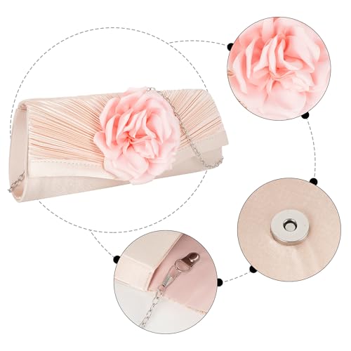 Image of Goclothod Evening Clutch Handbag Women Fashion Crossbody Shoulder Bag Chain Purse