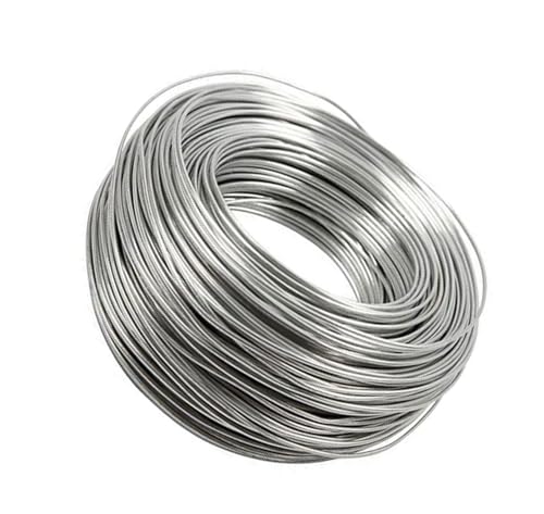 Alambre de aluminio puro al 99,99% con 7mm de diámetro y 1 metro para electrónica