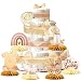 Boho Babyparty Windelkuchen Dekoration Gender Reveal Kuchendekoration