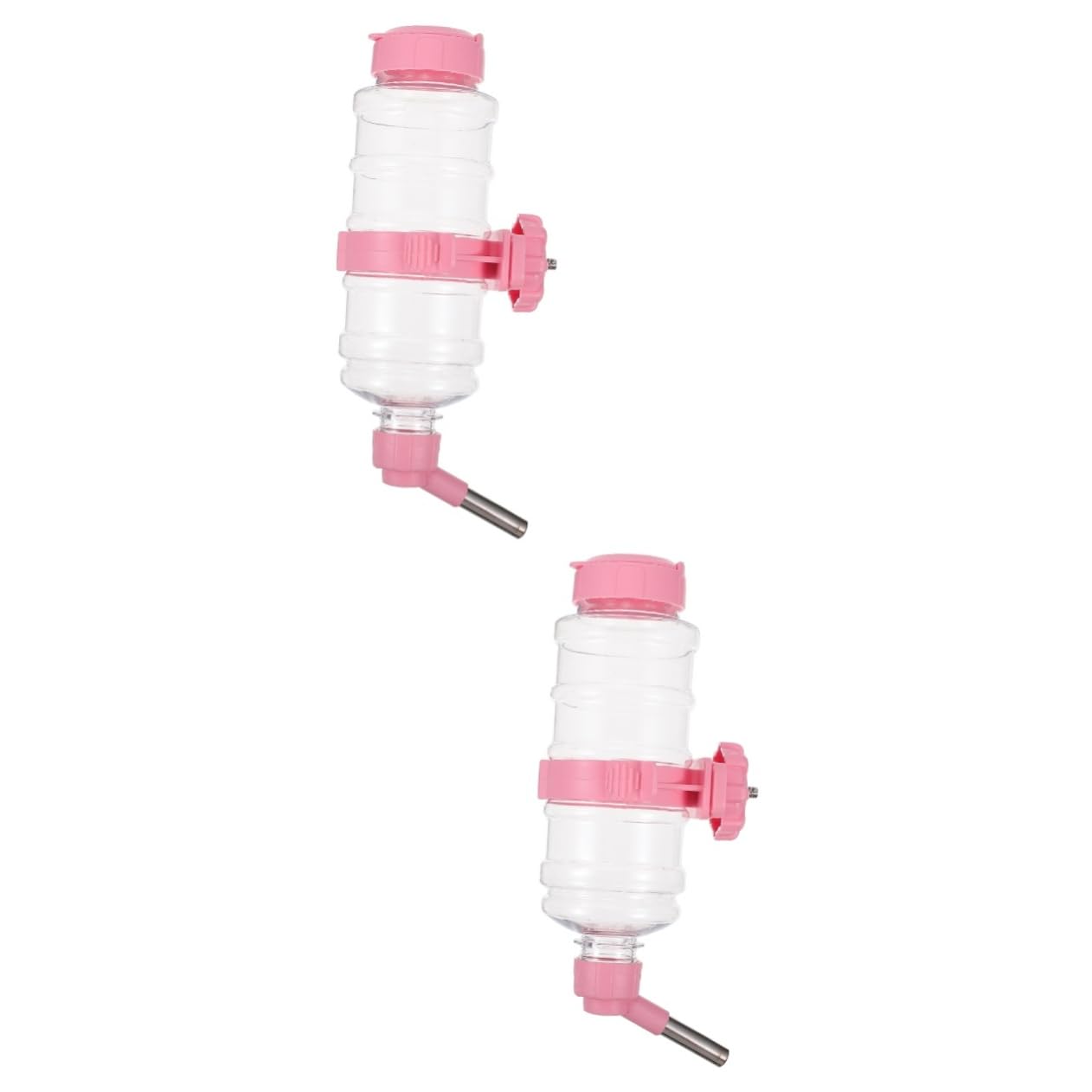 minkissy 2 Stück Wasserspender für Haustiere Automatischer Wasserspender für Haustiere Form Einfach Zu Verwenden für Haustiere Flüssigkeitszufuhr für Ihre Haustiere