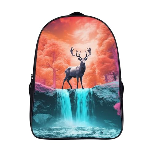 Sac à dos pour garçons et filles grand format pour ranger tous les livres scolaires