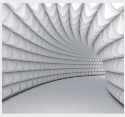 Papier peint 3D relief géométrique salon moderne XLMING - 5