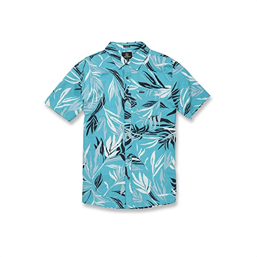 Chemise à bouton bas homme Volcom Bleeding Leaf classic fit multicolore