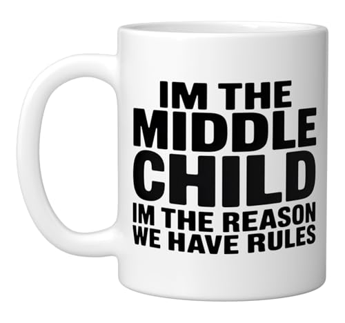 Taza de cerámica con texto divertido, 11 onzas miniatura 1