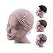 Lace Front Wig Cap for Making Wigs with Adjustable Strap Glueless Weaving Cap Wig Caps Swiss Lace Hairnet (Blonde M 22inch)