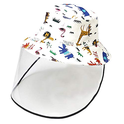4-6 Yrs Kids Hat Screen Protective Cap Fisherman Cap Hat Windproof Dustproof Sand Proof Anti-UV Sun Cap