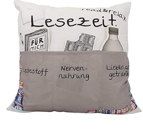 Bavaria Home Style Collection- Endlich ist das Männer Kissen da - Deko Couch Sofa Kissen Zierkissen Kuschelkissen ca 40 x 40 cm Lesekissen - Idee zu Ostern Geburtstag Muttertag lustig witzig Cover